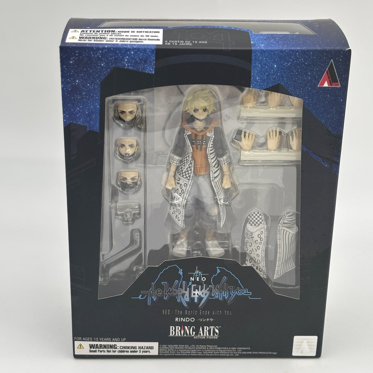 BRING ARTS Neo The World Ends with You Rindo Kanade Action Figure SQUARE ENIX