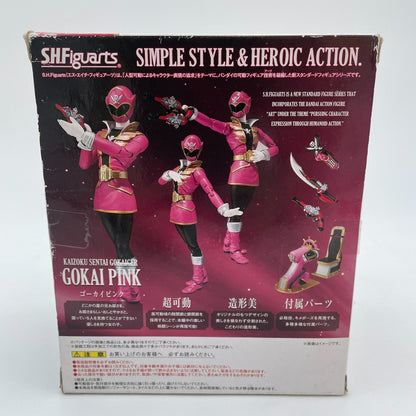 S.H.Figuarts Kaizoku Sentai Gokaiger Gokai Pink Action Figure Bandai Japan Used