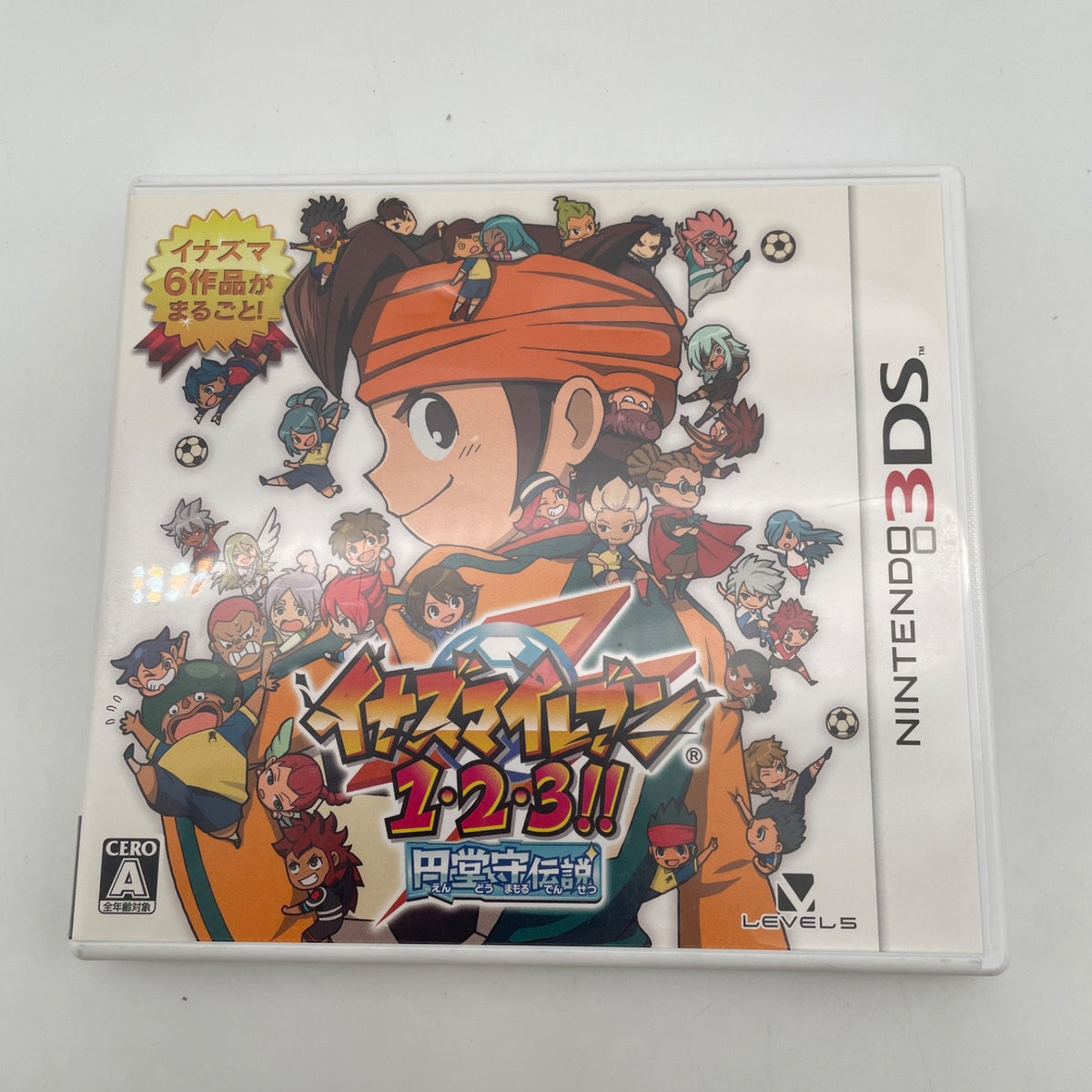 Nintendo 3DS Inazuma Eleven 1 2 3 Endou Mamoru Densetsu Level5 Japan Import