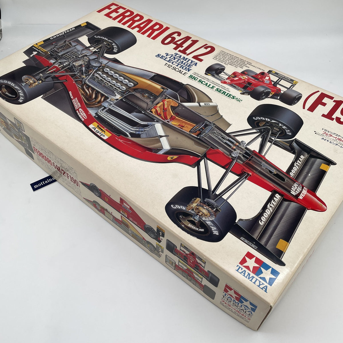 tamiya Plastic model 1/12 Ferrari 641/2 F190 display model Big scale No.25