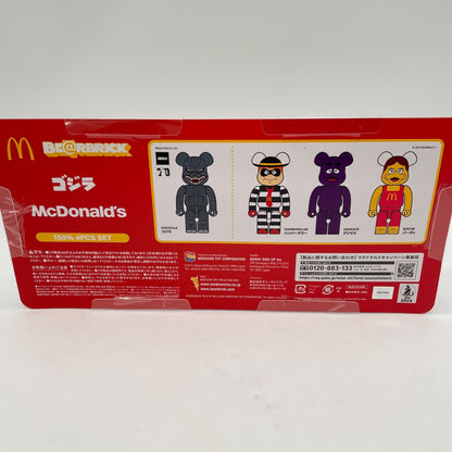 Godzilla VS McDonalds BE@RBRICK 150% Set of 4 Japan seller