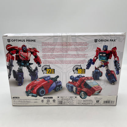 TLK-EX Optimus Prime Orion Pax Set Action Figure Transformers Takara Tomy