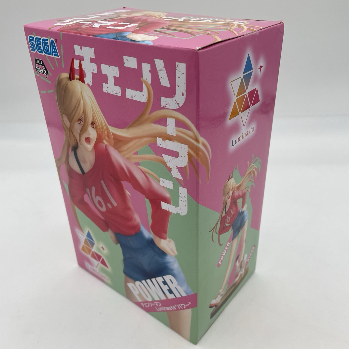 SEGA Chainsaw Man Luminasta Power PVC Figure Japan Import