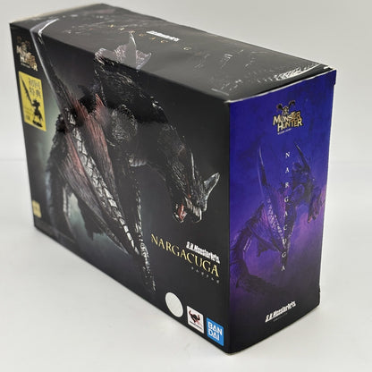 S.H.Monster Arts Monster Hunter World Iceborne Nargacuga Figure Bandai Japan Toy