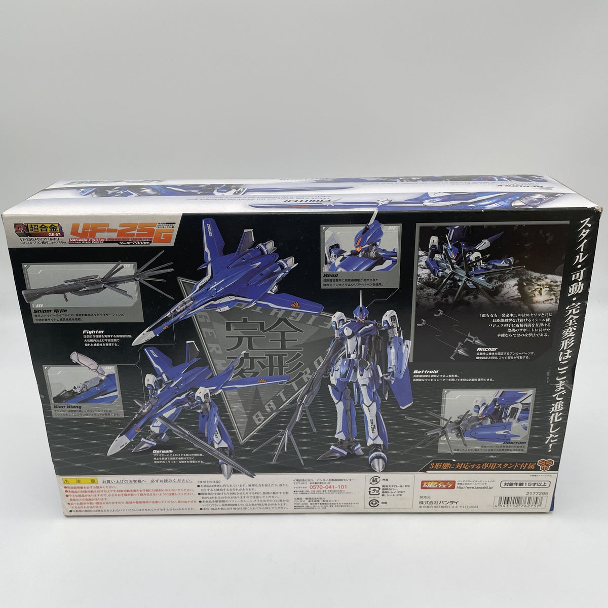 DX Chogokin Macross VF-25G Messiah Valkyrie Michael Blanc Renewal Ver Japan
