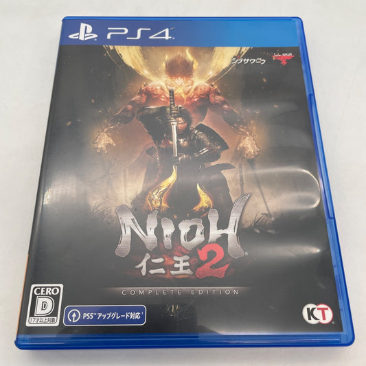 PS4 Nioh 2 Complete Edition Sony Playstation 4 English support Japan Import