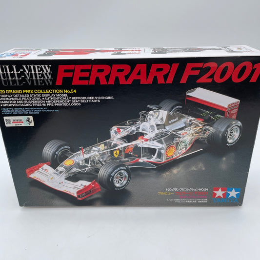 Tamiya Grand Prix Collection No.54 Ferrari F2001 Full View Display Model