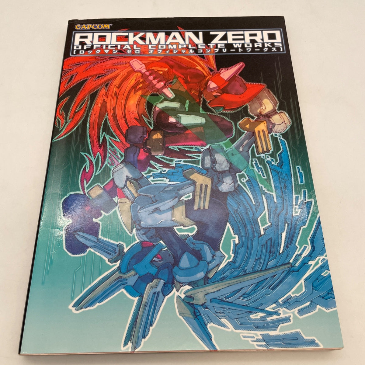 CAPCOM Rockman Mega Man Zero Official Complete Works Art Book Japanese