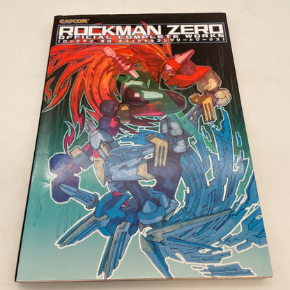 CAPCOM Rockman Mega Man Zero Official Complete Works Art Book Japanese