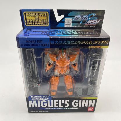 Bandai Gundam Seed MSV Mobile Suit In Action MSIA Miguel's Ginn Japan