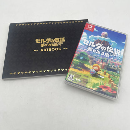 Nintendo Switch The Legend of Zelda A Dreaming Island Artbook Set Japan