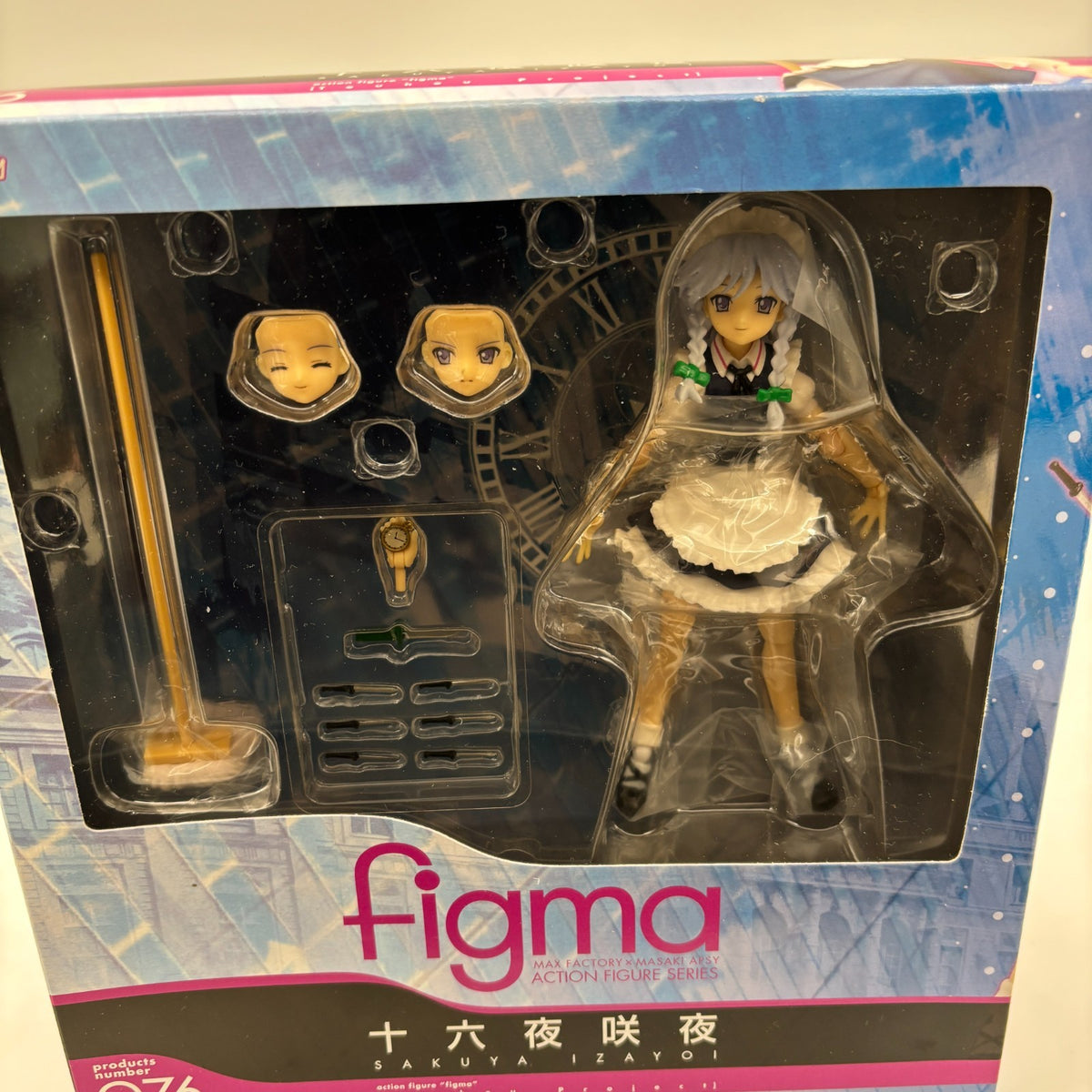 Figma Sakuya Izayoi Figure Touhou Project 076 Max Factory From Japan