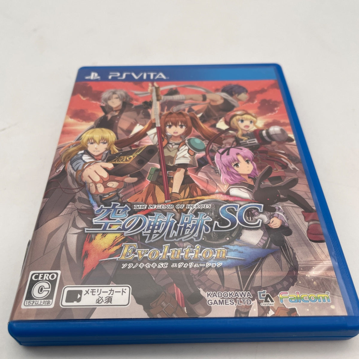 PS Vita The Legend of Heroes Trails in the Sky SC Evolution Japan PSV Game Anime