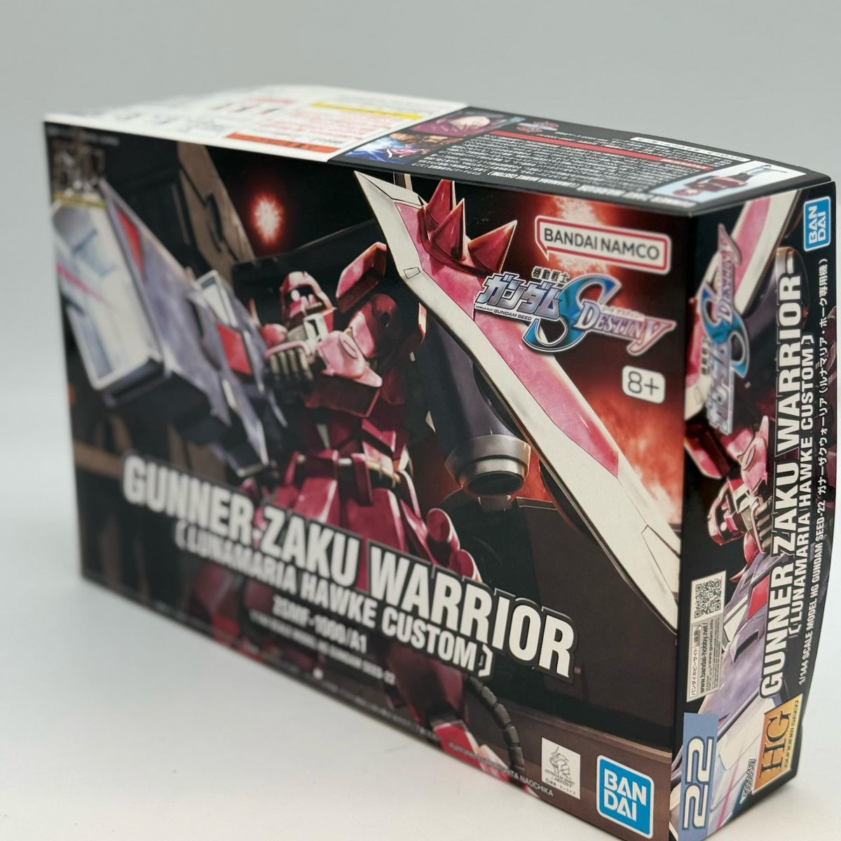 HG 1/144 Gunner Zaku Warrior Lunamaria Hawke Custom Gundam Seed Model Kit BANDAI
