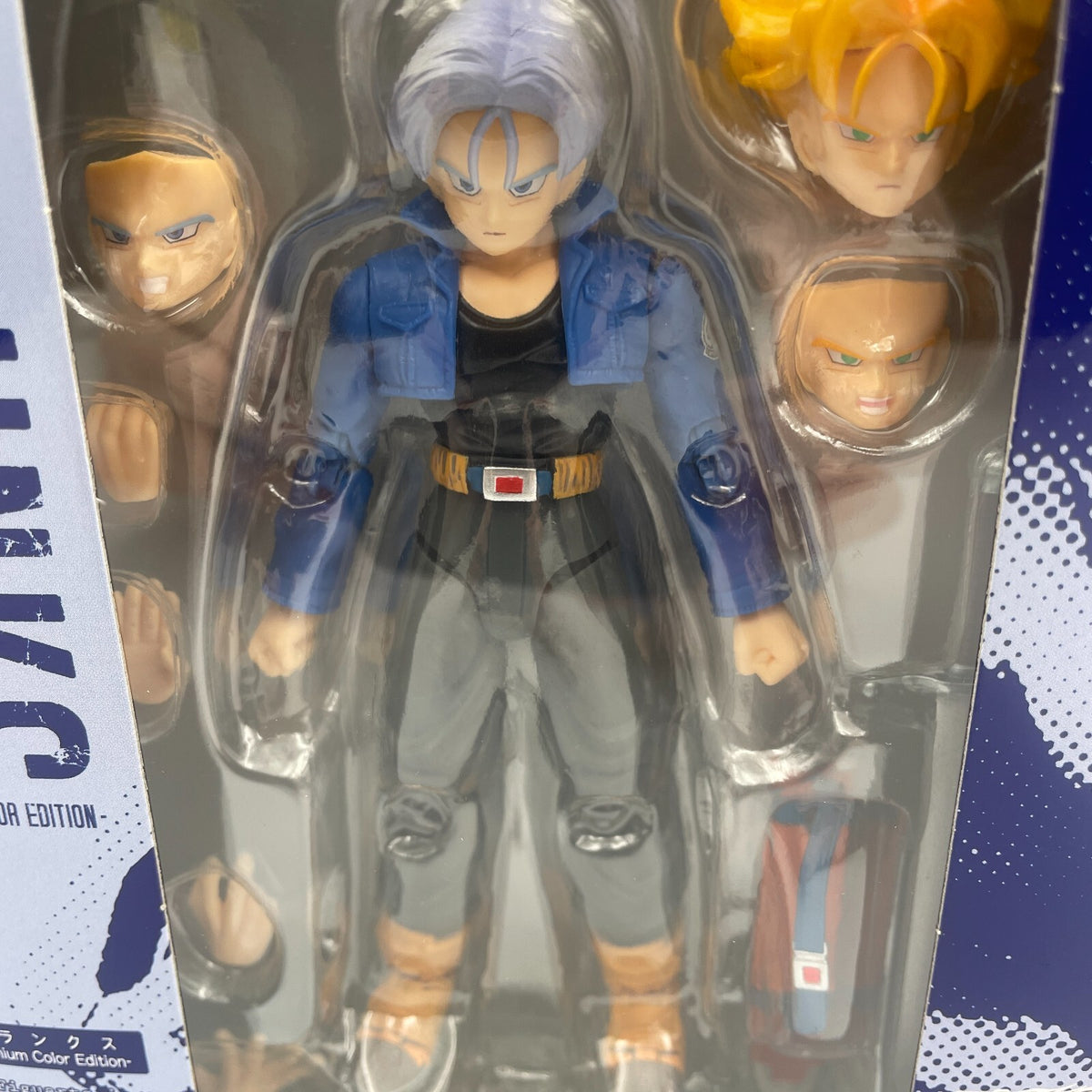 Dragon Ball Z Trunks action figure S.H.Figuarts BANDAI Premium Color Japan Toy