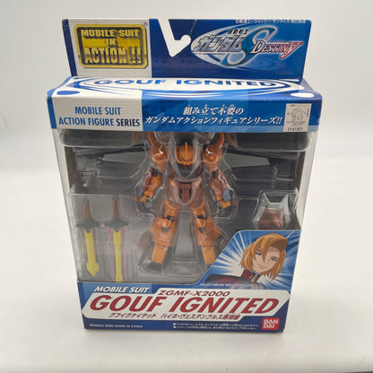 TAMASHII NATIONS MS IN ACTION Gouf Ignited Heine Westenfluss s exclusive Japan
