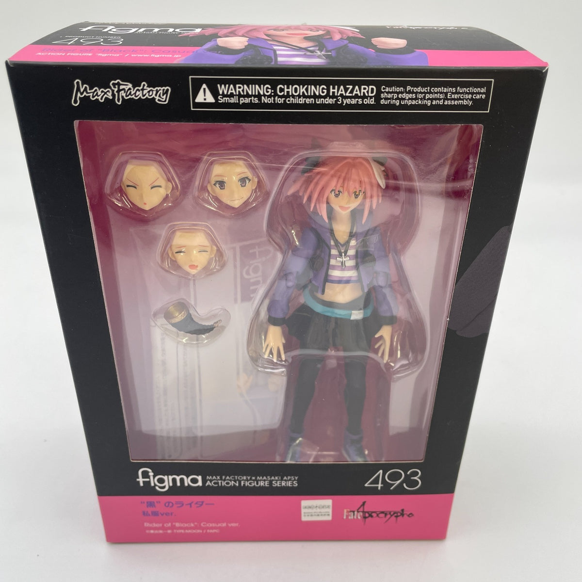 Figma Figure Fate/Apocrypha Rider of Black Casual ver. Japan Max Factory