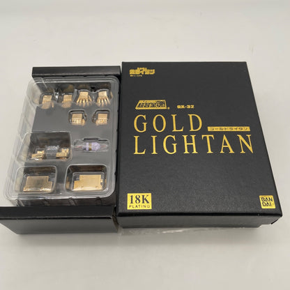 Soul of Chogokin GOLD LIGHTAN GX-32 18K Gold plating Action Metal Figure BANDAI