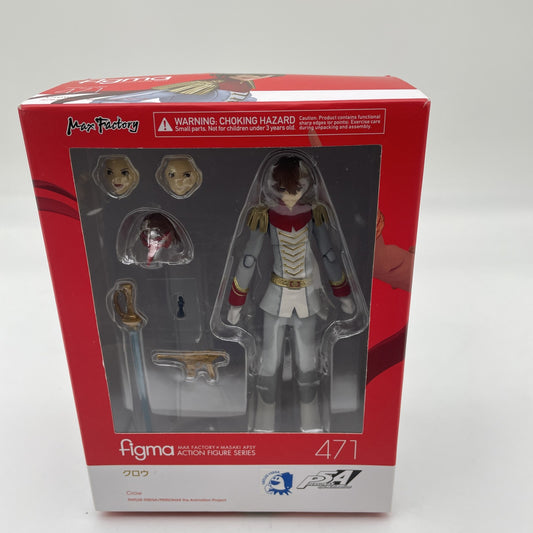 Figure Figma 471 Crow Persona 5 the Animation Japan Max Factory 150mm
