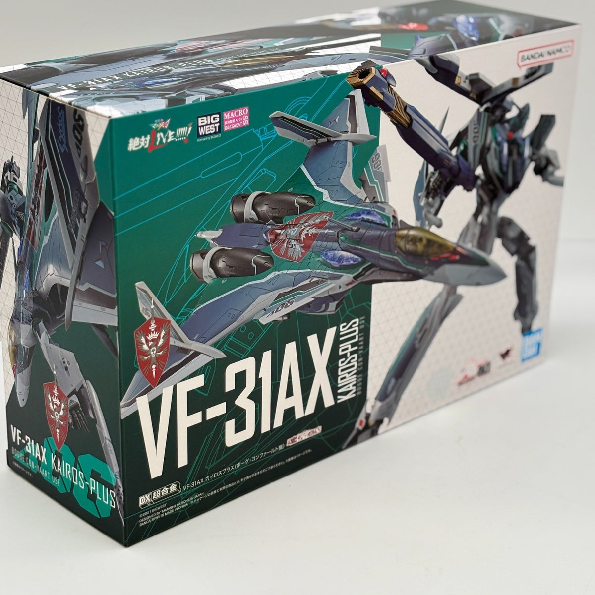DX Chogokin VF-31AX Kairos Plus Bogue Con-Vaart Figure Plastic Model Japan