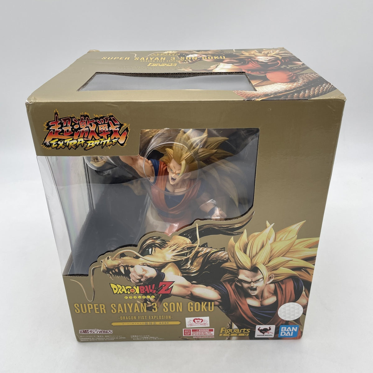 Dragon Ball Z Super Saiyan 3 Son Goku DRAGON FIST EXPLOSION Japan seller