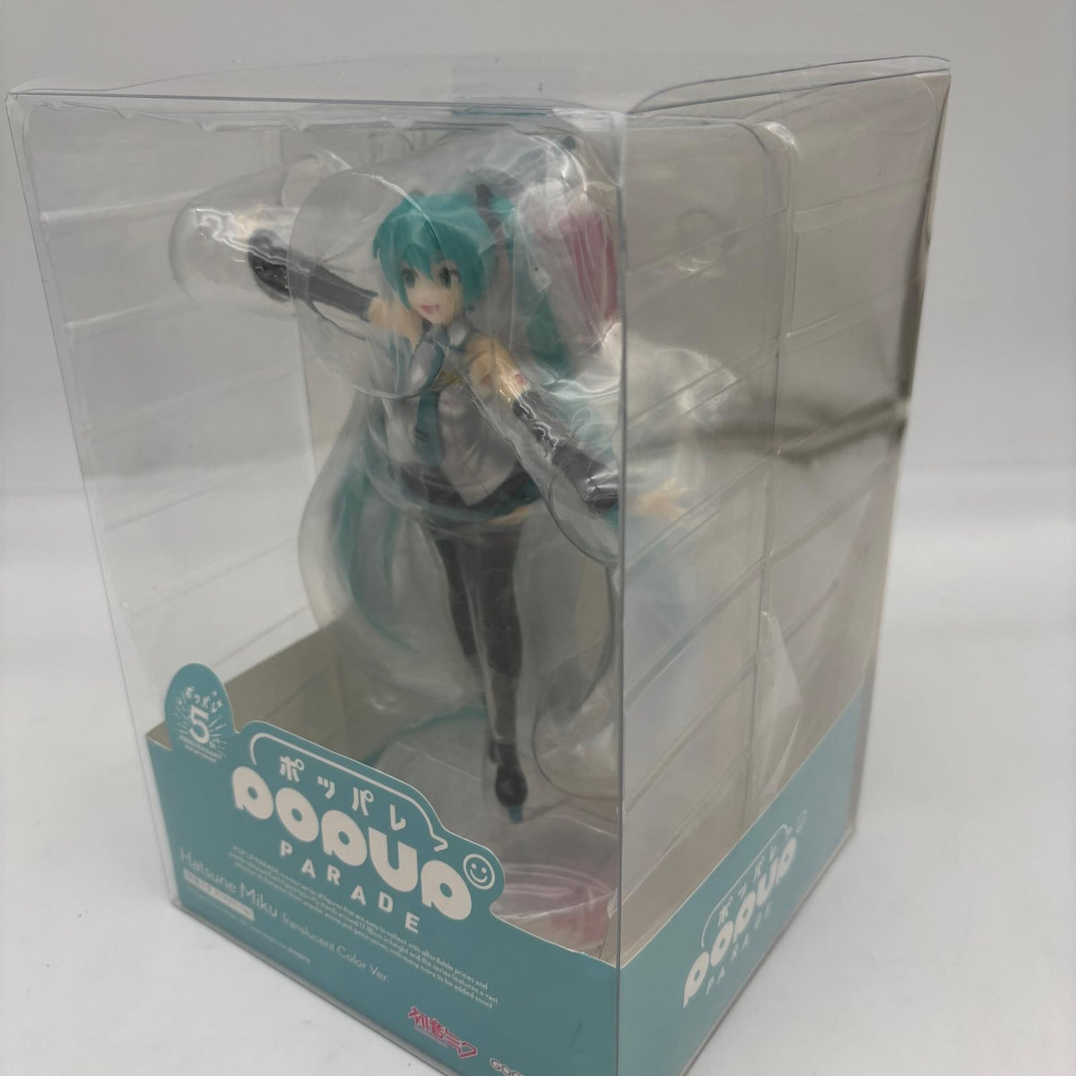 POP UP PARADE Hatsune Miku Clear Color Ver. Figure Good SmileCompany