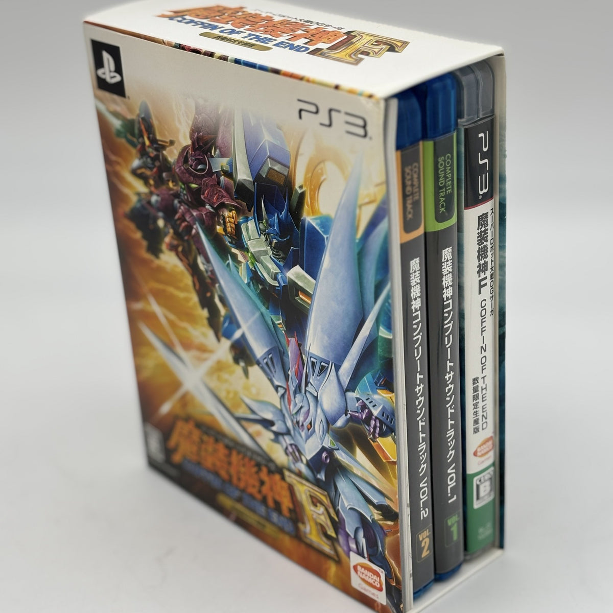 PS3 Super Robot Wars OG Saga Masou Kishin F Coffin of The End Limited Edition