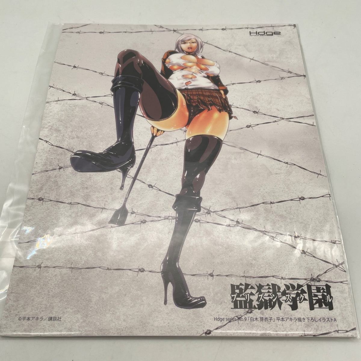 Hdge technical statue No.9 Prison School Shiraki Meiko Figure Japan Import