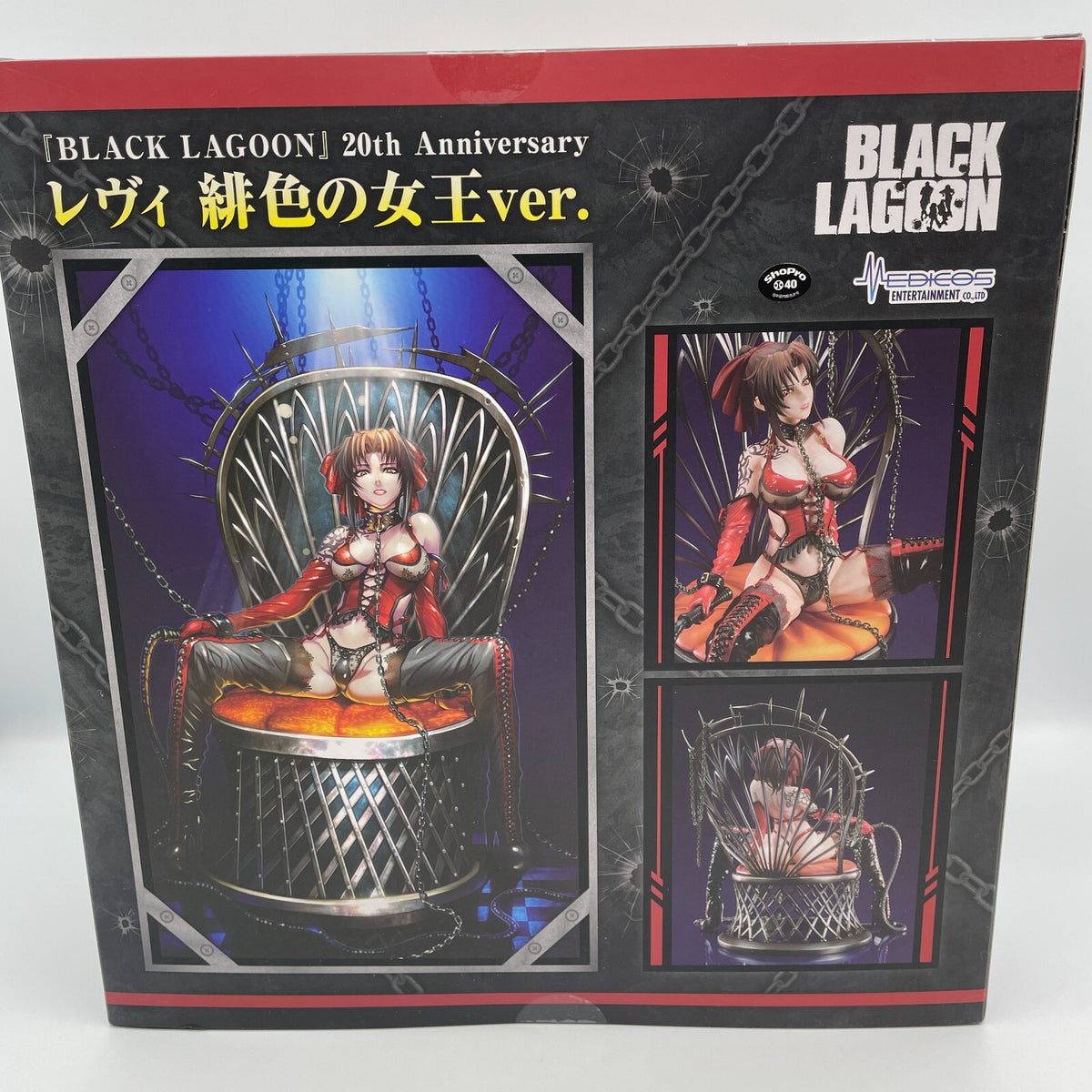 Medicos BLACK LAGOON 20th Anniversary Revy Scarlet Queen ver. 1/7 Figure
