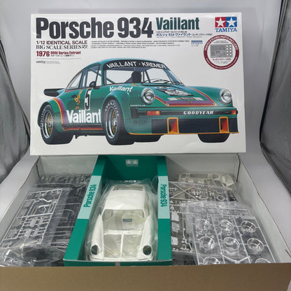 Tamiya 1/12 Porsche 934 Vaillant Big Scale Series No.56 Model Kit Unassembled