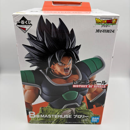 Figure MASTERLISE Broly Ichiban Kuji Dragon Ball HISTORY OF RIVALS Prize B