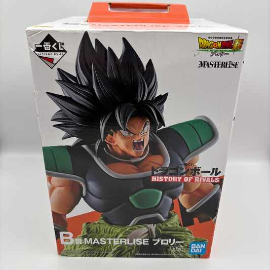 Figure MASTERLISE Broly Ichiban Kuji Dragon Ball HISTORY OF RIVALS Prize B