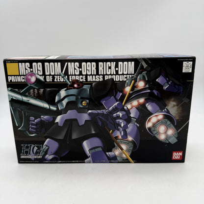MS-09 Dom MS-09R Rick Dom HGUC 1/144 Scale BANDAI Mobile Suit Gundam JP