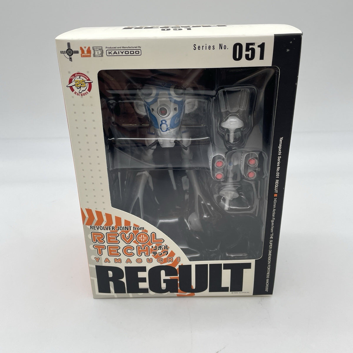 Revoltech Yamaguchi Macross Regult Action Figure No.51 KAIYODO