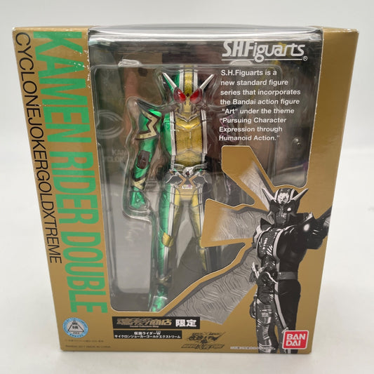 S.H. Figuarts Kamen Rider Double Cyclone Joker Gold Extreme Exclusive Japan