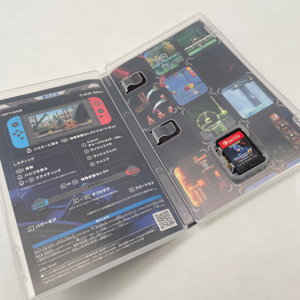 Rockman 11 fate of gear Nintendo Switch 2D Action game Capcom Japan Import