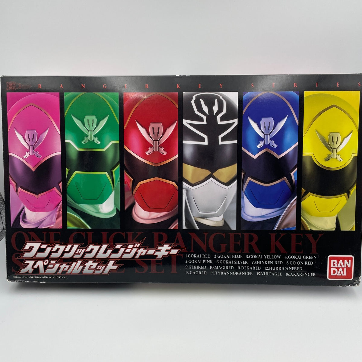 One Click Ranger Key Series Special Set POWER RANGERS Kaizoku Sentai GOKAIGER