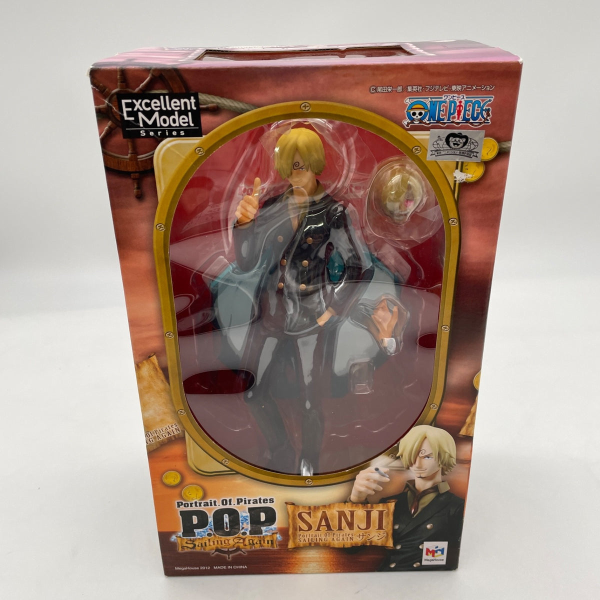 Megahouse Portrait Of Pirates Sanji EX Model One Piece PVC Figure Japan