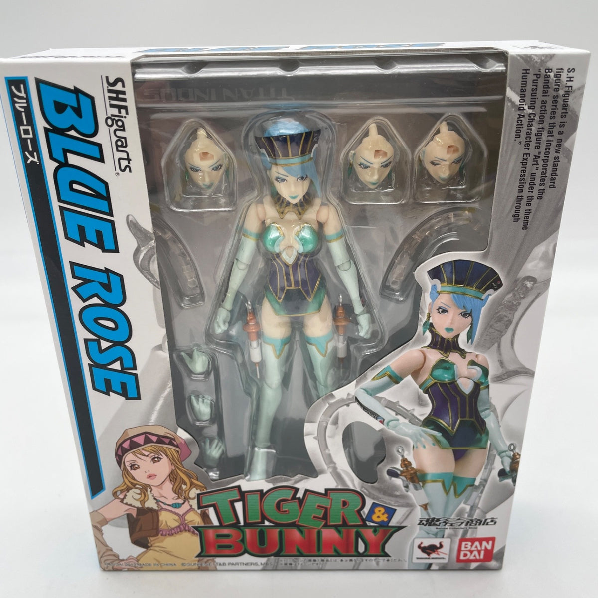 S.H.Figuarts Tiger and Bunny Blue Rose Action Figure BANDAI