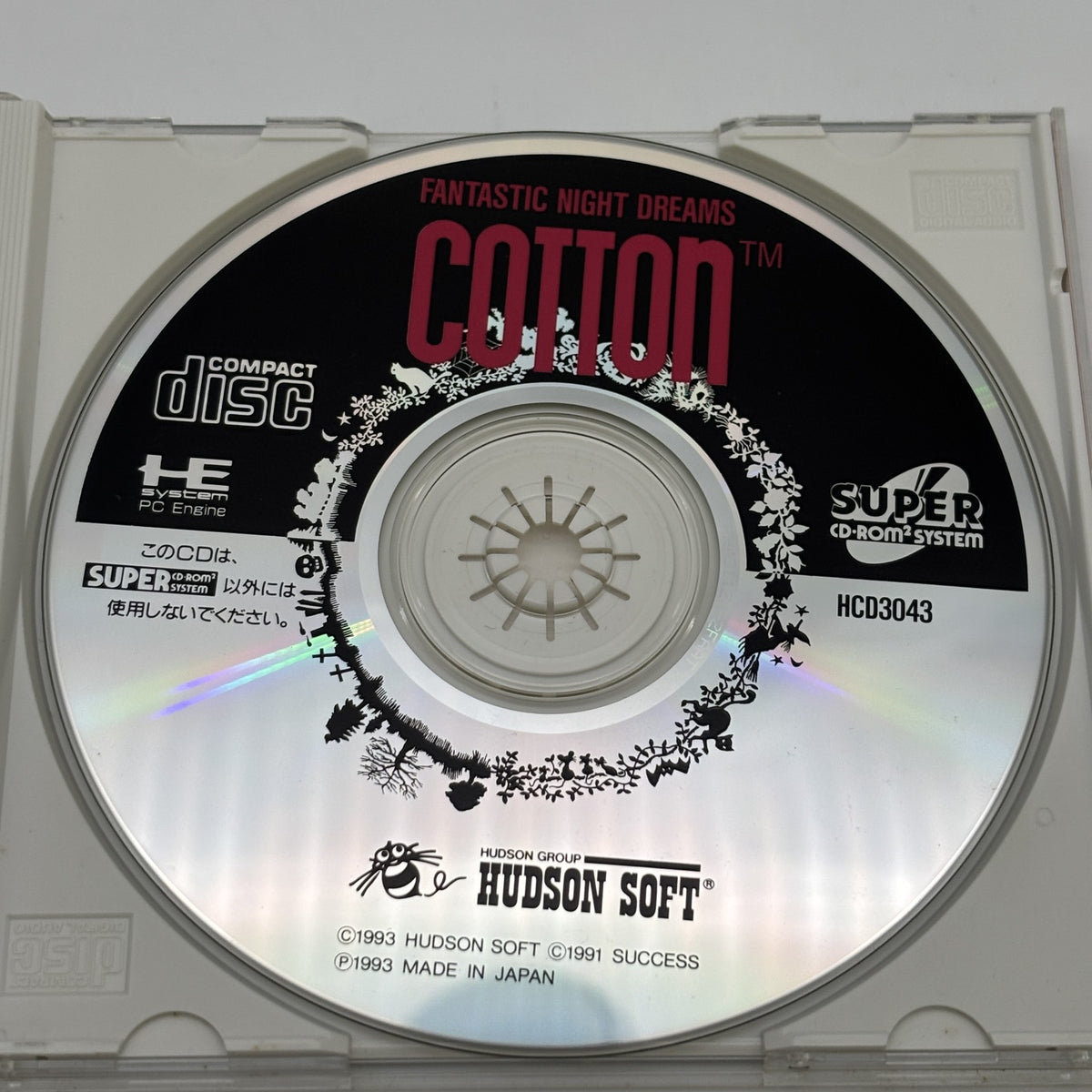 PC Engine Cotton Super CD TurboDuo Japan Import Rare