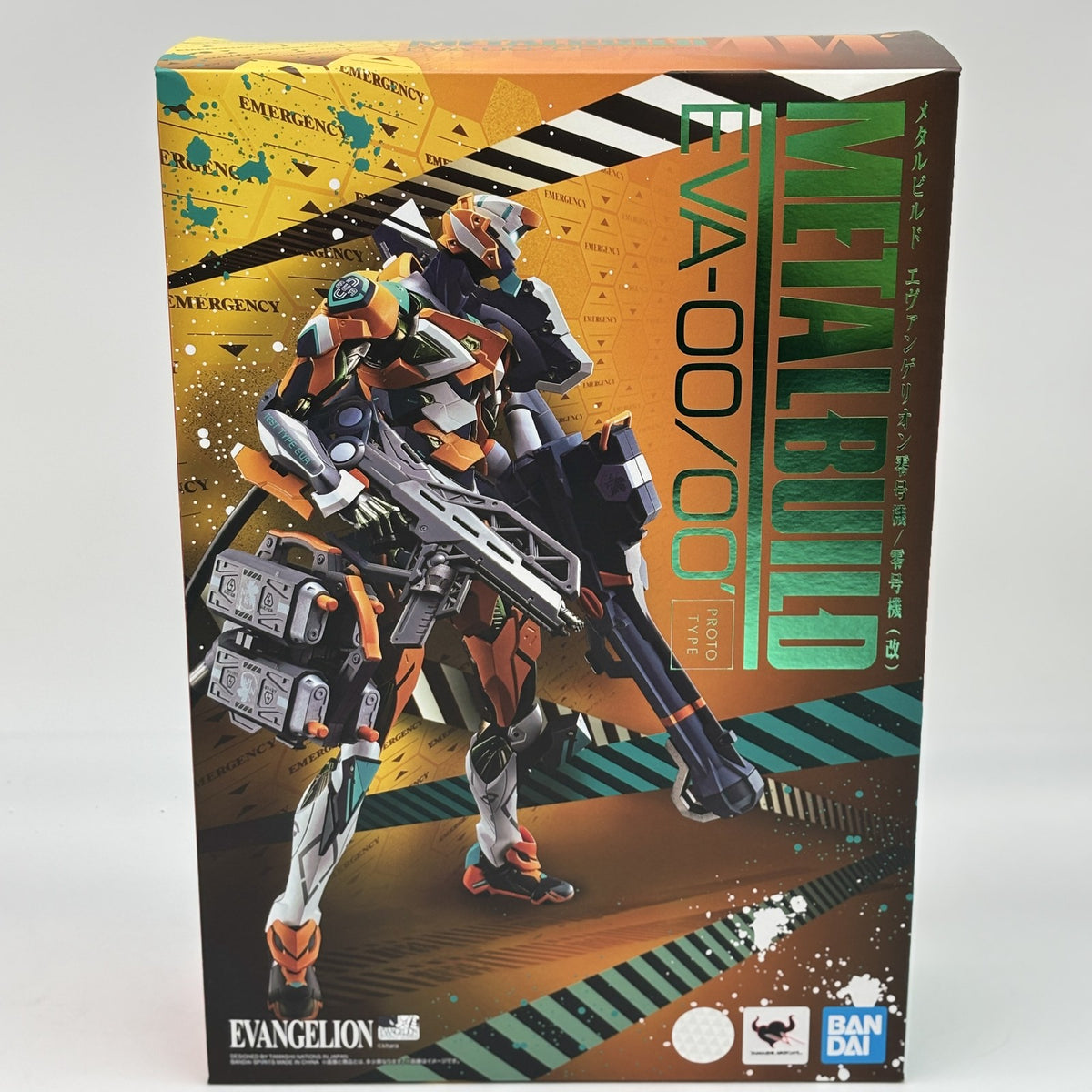 Evangelion EVA-00/00 Unit 0 Kai PROTO TYPE Action Figure METAL BUILD Bandai
