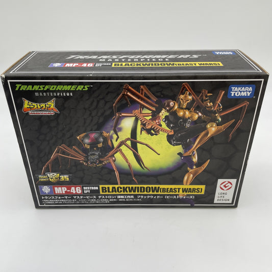 Transformers Masterpiece MP-46 Black Widow Beast Wars Action Figure Takara Tomy