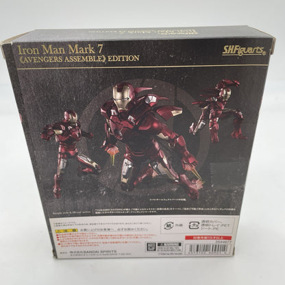 S.H.Figuarts Iron Man Mark 7 AVENGERS ASSEMBLE EDITION Figure BANDAI