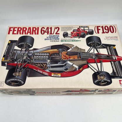 tamiya Plastic model 1/12 Ferrari 641/2 F190 display model Big scale No.25