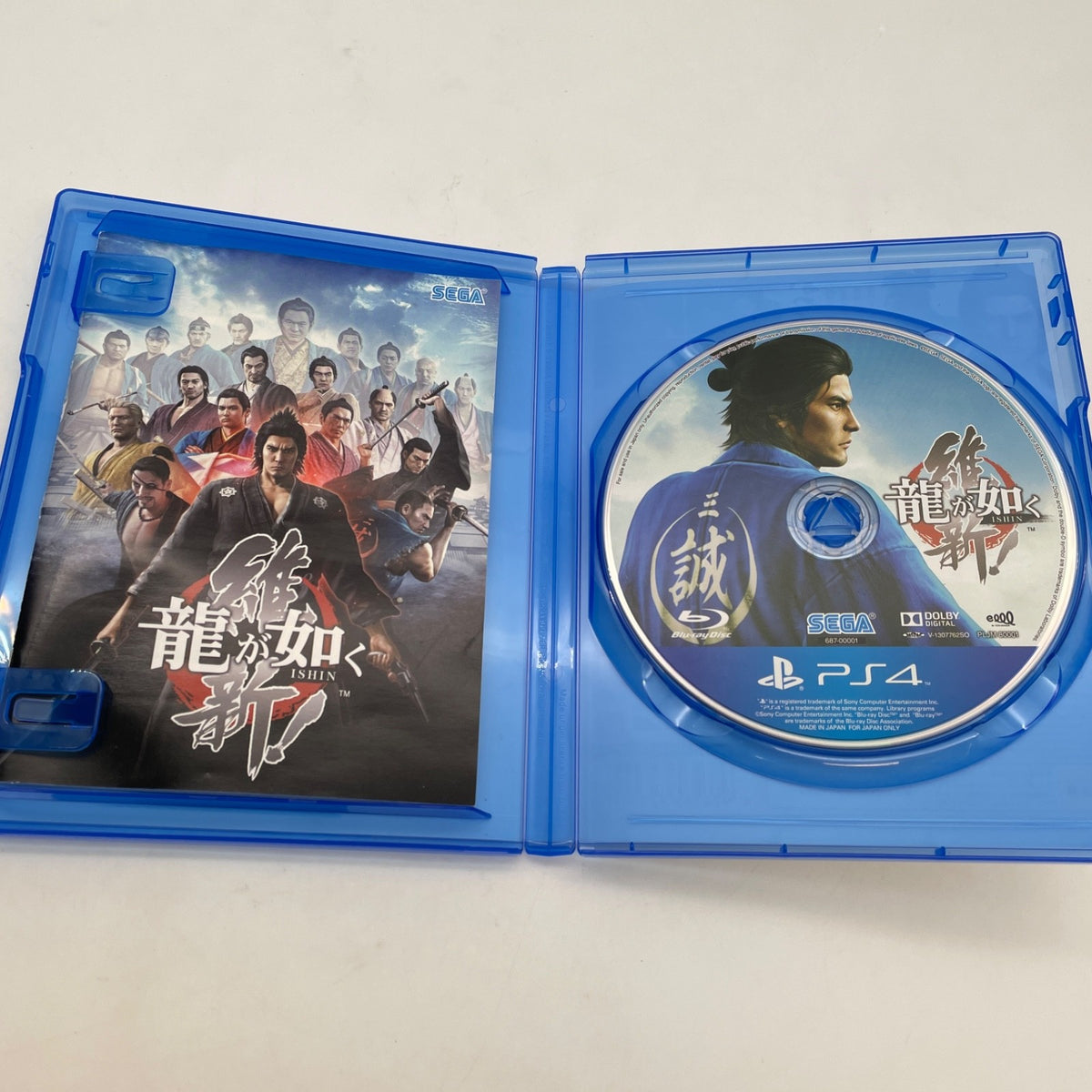 PS4 Ryu Ga Gotoku ISHIN SEGA Playstation 4 Japan Import