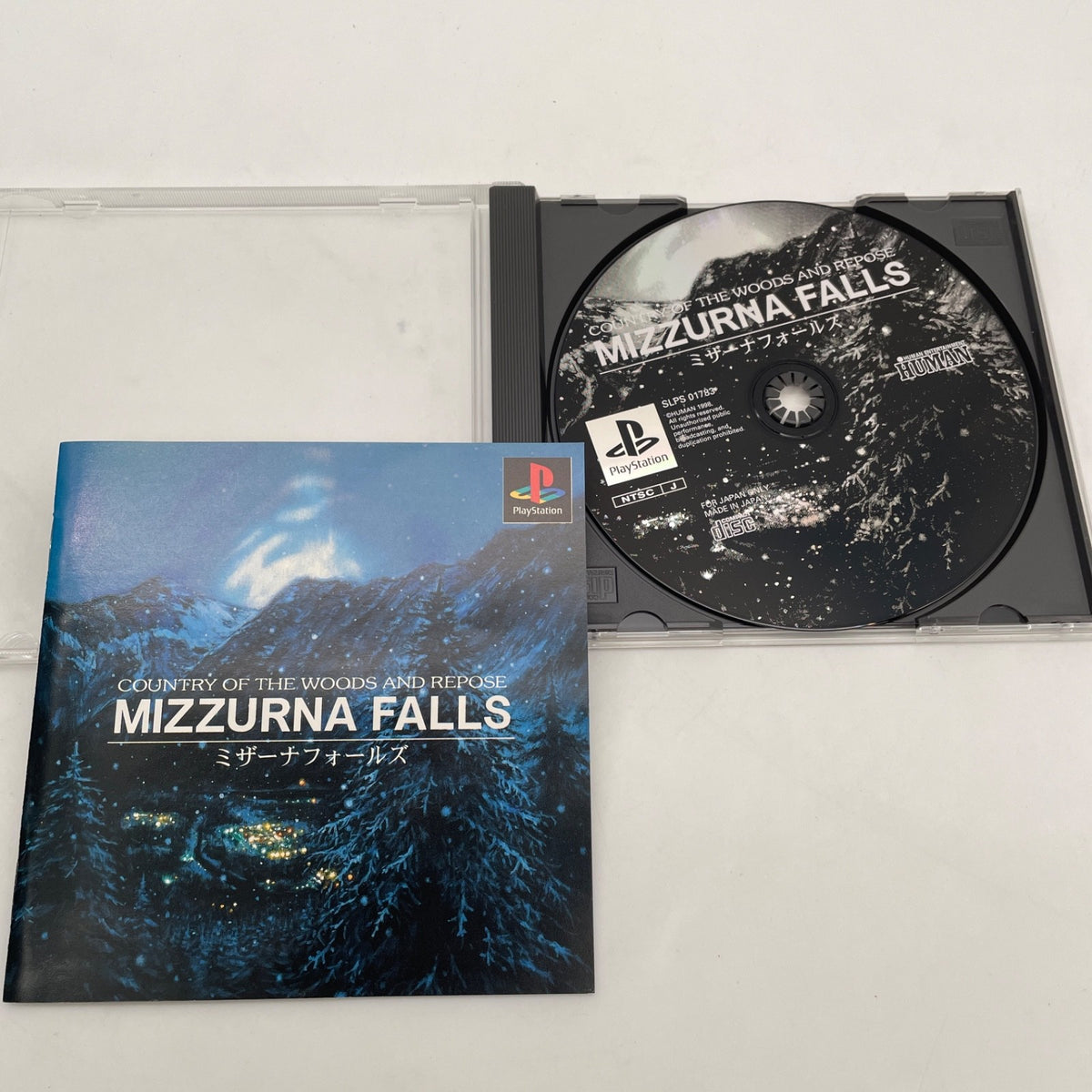 Playstation MIZZURNA FALLS COUNTRY OF THE WOODS AND REPOSE PS Japan Game