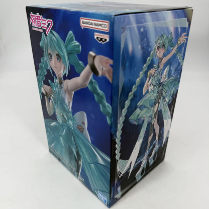Hatsune Miku EVOLVE Clearluxe EmeraldGem Figure BANPRESTO w/Box JAPAN