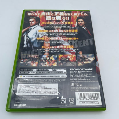 XBOX Metal Wolf Chaos From Software Action Game Japan Import