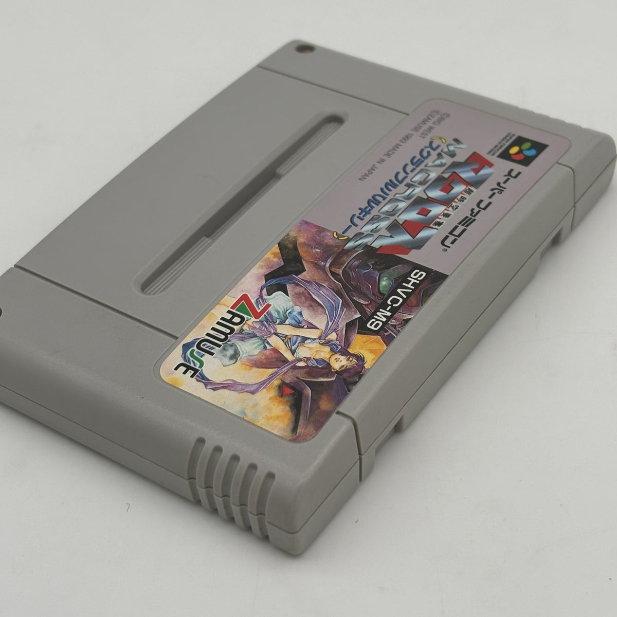 Super Famicom Macross Scramble Valkyrie Nintendo SFC Japan Import