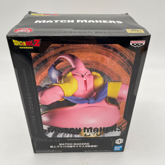 Dragon Ball Z Majin Buu VS Super Saiyan 3 Son Goku MATCH MAKERS Figure BANPRESTO